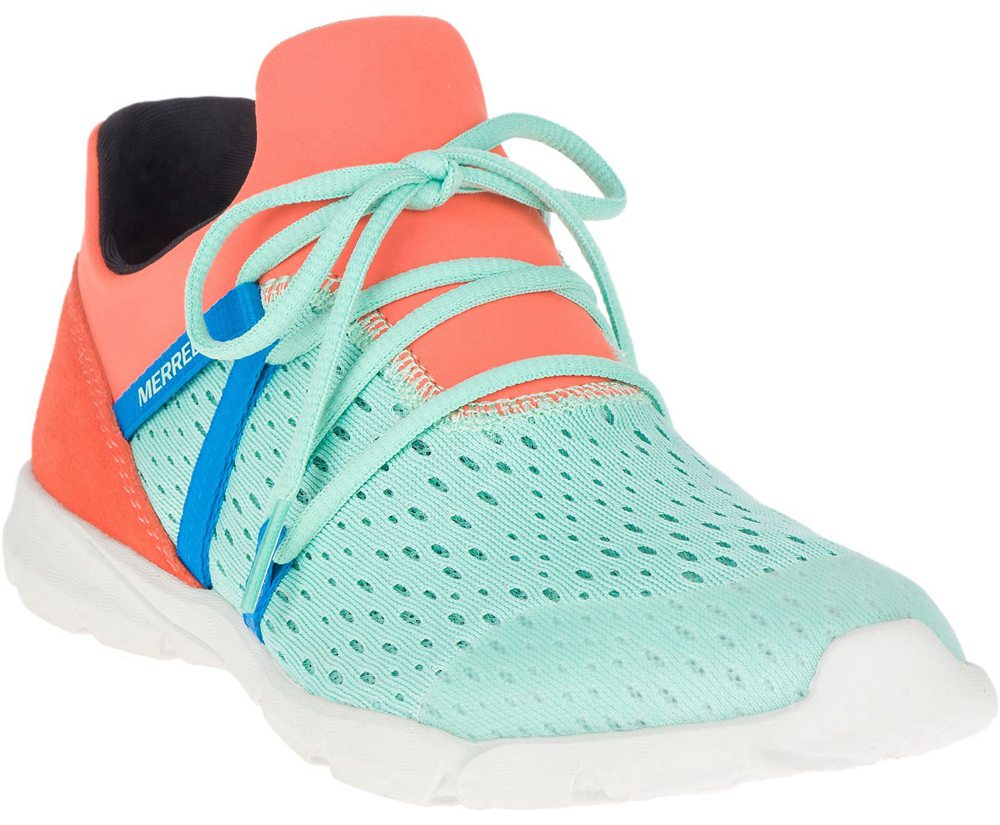 Merrell Sneakers Mint/Orange - Flora Kindred - Womens 46CUYOLAE